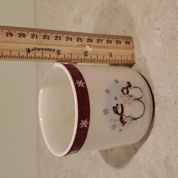 Royal Season Snowman Coffee Mug. - Picture 2 of 3